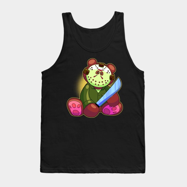 Horror Teddy Bear 7 Tank Top by ArtisticDyslexia